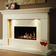Marble & Limestone Fireplaces&nbsp;PARADA ILLUMIA 54S